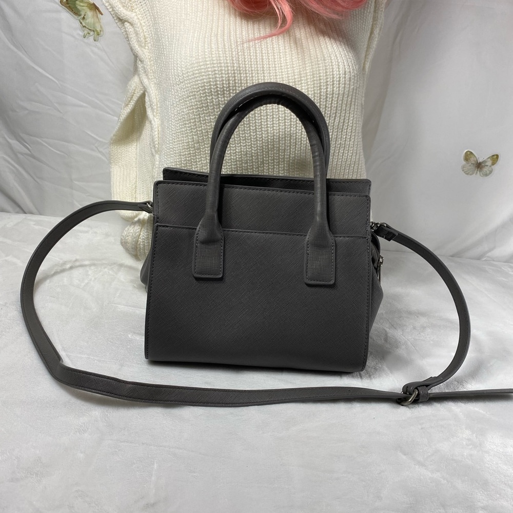 Aeropostale Gray Satchel with Minimalist Design